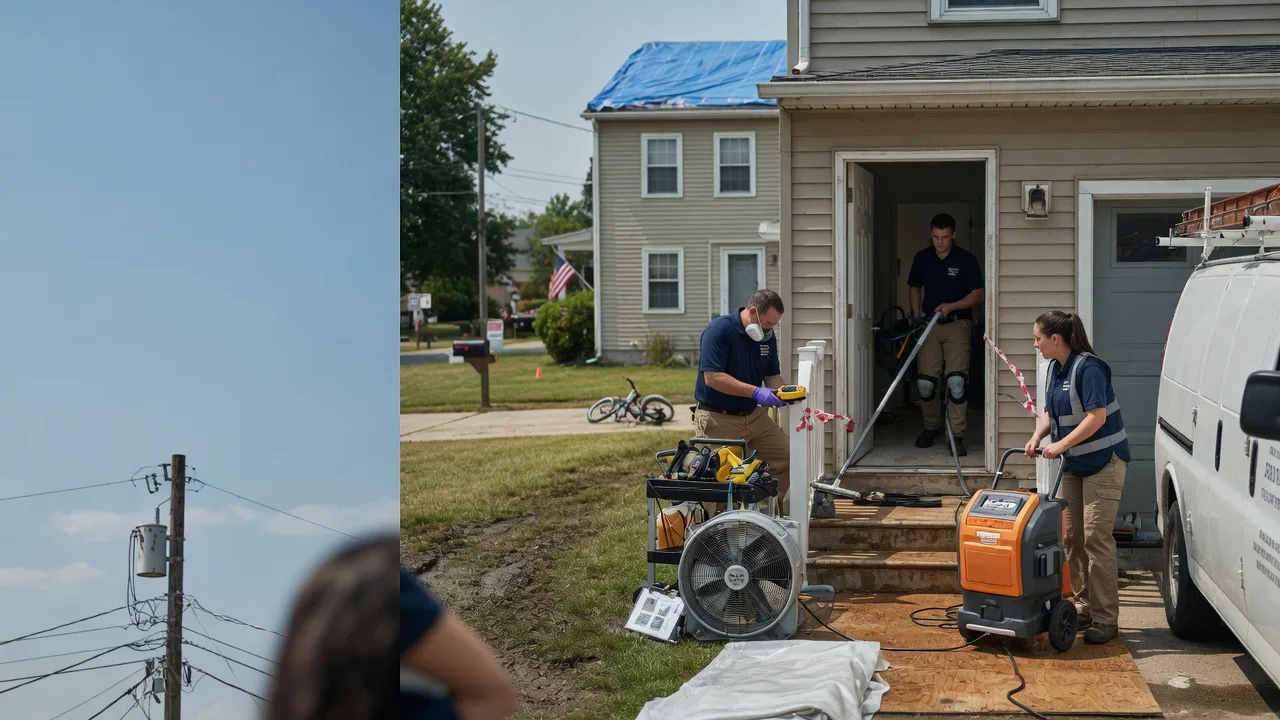Water Damage Repair in Townville, SC near me